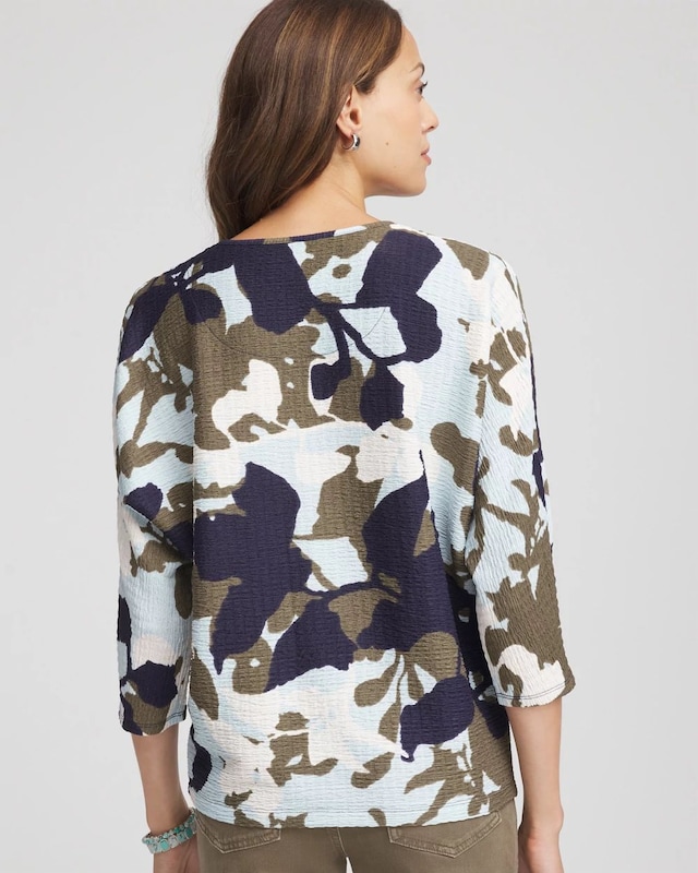 Floral Wedge Top - image 3